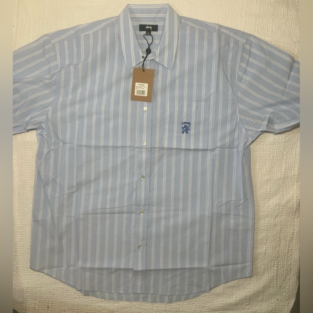 BOXY STRIPED SS SHIRT